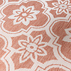 Rond buitenkleed - Rio Flower Roze - thumbnail 2