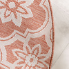 Rond buitenkleed - Rio Flower Roze - thumbnail 3