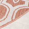 Rond buitenkleed - Rio Flower Roze - thumbnail 4