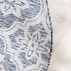Rond buitenkleed - Rio Flower Blauw - thumbnail 3