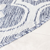 Rond buitenkleed - Rio Flower Blauw - thumbnail 4