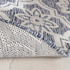 Rond buitenkleed - Rio Flower Blauw - thumbnail 5