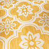Rond buitenkleed - Rio Flower Geel - thumbnail 2
