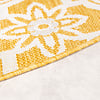 Rond buitenkleed - Rio Flower Geel - thumbnail 4