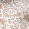 Rond buitenkleed - Rio Flower Beige - thumbnail 2