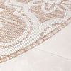 Rond buitenkleed - Rio Flower Beige - thumbnail 4