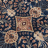 Rond vintage buitenkleed - Santo Flora Blauw  - thumbnail 3