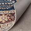 Rond vintage buitenkleed - Santo Flora Blauw  - thumbnail 6
