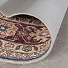 Ovaal vintage buitenkleed - Santo Flora Blauw - thumbnail 6