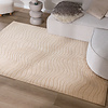 Scandinavisch vloerkleed - Charm Waves Beige - thumbnail