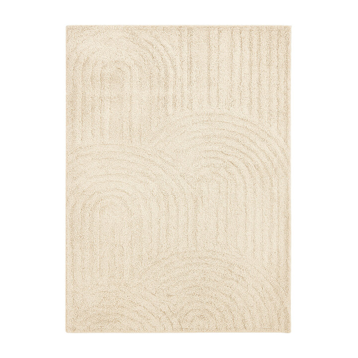 Scandinavisch vloerkleed - Lova Arches Beige - 1
