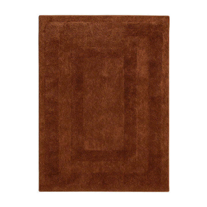 Scandinavisch vloerkleed - Lova Border Terra  - 1