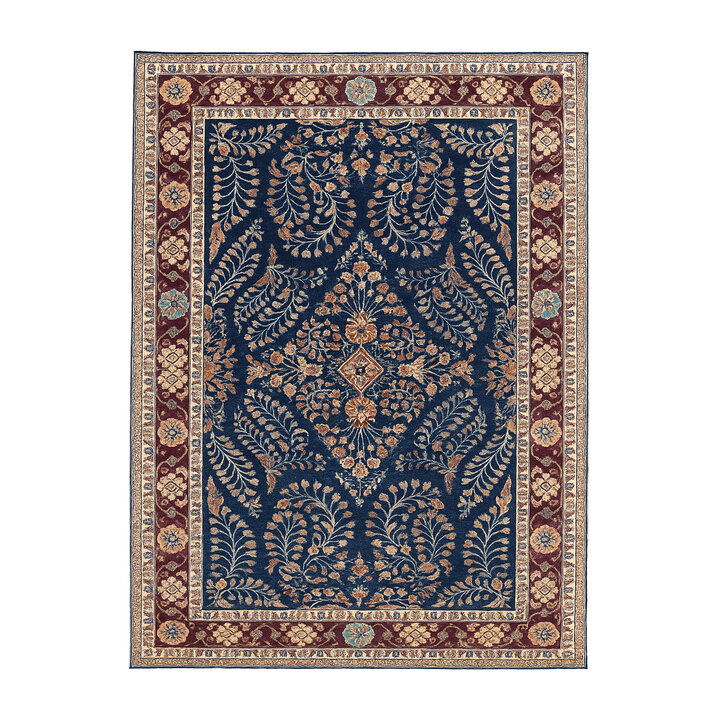 Vintage buitenkleed - Santo Flora Blauw - 1