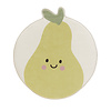 Wasbaar kindervloerkleed - Berry Peer Groen - thumbnail 1