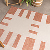 Geometrisch buitenkleed - Faro Tiles Roze  - thumbnail 1