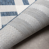 Geometrisch buitenkleed - Faro Tiles Blauw  - thumbnail 5