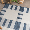 Geometrisch buitenkleed - Faro Tiles Blauw  - thumbnail 1