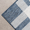 Geometrisch buitenkleed - Faro Tiles Blauw  - thumbnail 3