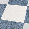 Geometrisch buitenkleed - Faro Blocks Blauw  - thumbnail 2