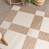 Geometrisch buitenkleed - Faro Blocks Beige  - thumbnail 1