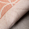 Geometrisch buitenkleed - Faro Ripple Roze  - thumbnail 5