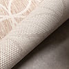 Geometrisch buitenkleed - Faro Ripple Beige - thumbnail 5