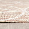 Geometrisch buitenkleed - Faro Ripple Beige - thumbnail 4