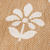 Jute buitenkleed - Como Flower Beige/Creme  - thumbnail 3