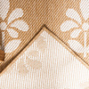 Jute buitenkleed - Como Flower Beige/Creme  - thumbnail 6