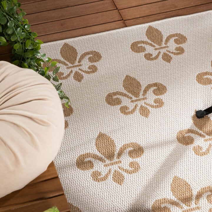 Jute buitenkleed - Como Royal Creme/Beige  - 2