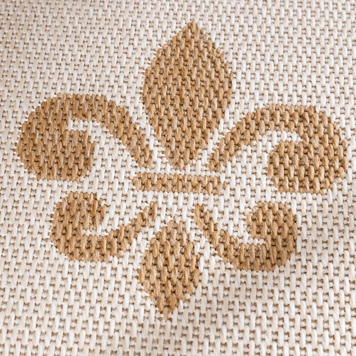 Jute buitenkleed - Como Royal Creme/Beige  - 3