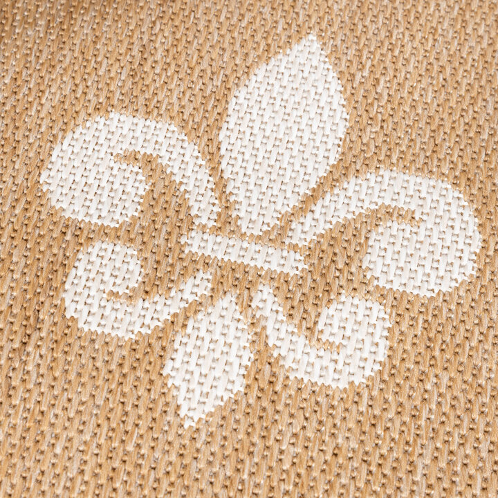 Jute buitenkleed - Como Royal Beige/Creme  - 3