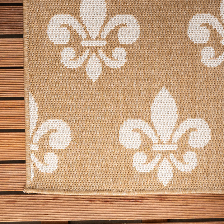 Jute buitenkleed - Como Royal Beige/Creme  - 4
