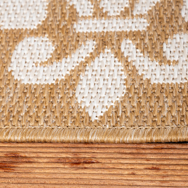 Jute buitenkleed - Como Royal Beige/Creme  - 5