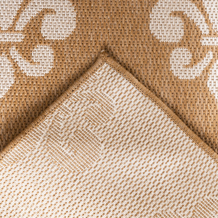 Jute buitenkleed - Como Royal Beige/Creme  - 6