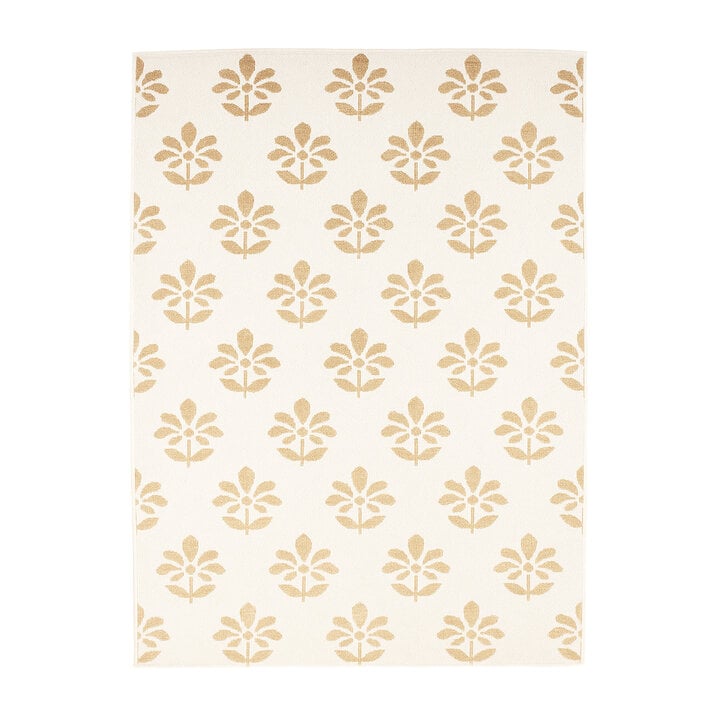 Jute buitenkleed - Como Royal Creme/Beige  - 1