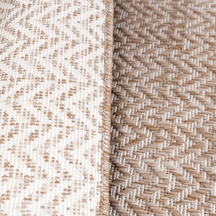 Jute buitenkleed - Nusa Lines Beige - 5