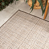 Jute buitenkleed - Nusa Lines Bruin  - thumbnail 1