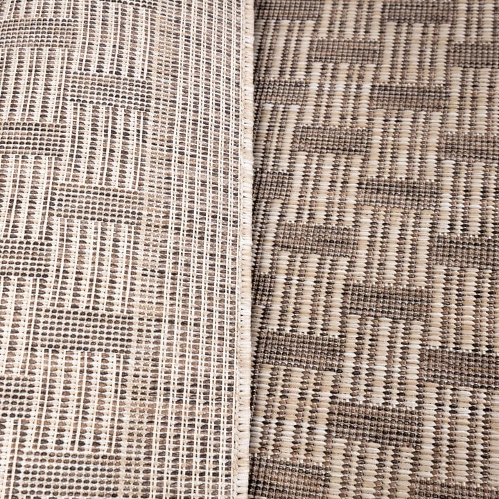 Jute buitenkleed - Nusa Loom Bruin  - 5