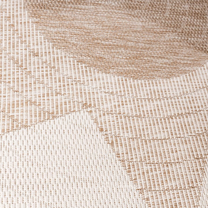 Rond jute buitenkleed - Nusa Sun Beige/Creme  - 2