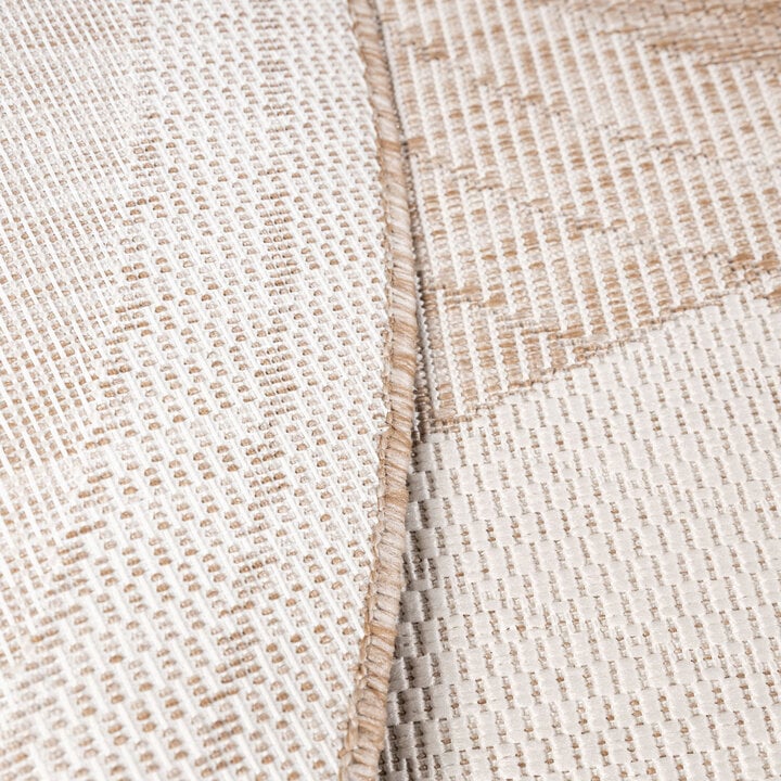 Rond jute buitenkleed - Nusa Sun Beige/Creme  - 5