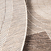 Rond jute buitenkleed - Nusa Sun Bruin/Beige  - thumbnail 5