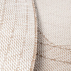 Rond jute buitenkleed - Nusa Flower Beige/Creme  - thumbnail 5