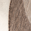 Rond jute buitenkleed - Nusa Flower Bruin/Beige  - thumbnail 3