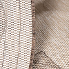 Rond jute buitenkleed - Nusa Flower Bruin/Beige  - thumbnail 5