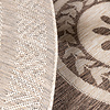 Rond jute buitenkleed - Nusa Medallion Bruin/Beige  - thumbnail 5