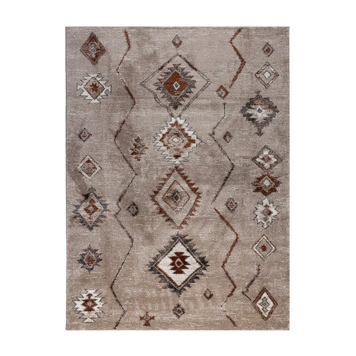 Berber vloerkleed - Blend Aztec Beige - 1