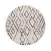 Rond Berber vloerkleed - Blend Diamond Terra - thumbnail 1