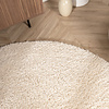 Rond Hoogpolig vloerkleed - Wish Creme - thumbnail 2