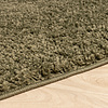 Rond Hoogpolig vloerkleed - Wish Groen - thumbnail 5
